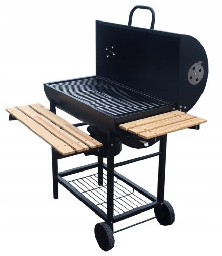  LARGE GARDEN GRILL Charcoal BBQ 3 GRATES WITH LID