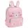  Kindergarten backpack made of cotton, canvas, rabbit