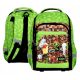  Derform school backpack with multiple compartments Brown and beige tones, red tones, green tones, multicolored 26 l