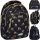Youth School Backpack - Astra Head Black with Golden Bulldogs Design