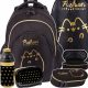  Pusheen St. School backpack with multiple compartments. Majewski black, yellow and gold tones 23 l + 4 more products