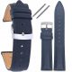  Leather watch strap smooth matte Tekla T-099.05 16 mm