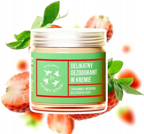  FOUR BEGINNINGS Deodorant Cream STRAWBERRY AND VERBENA 60ml