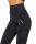  Women's sports leggings high waist marble Yasmine Carpatree M black