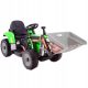  SUPER BLOW TRACTOR – BATTERY POWERED WITH BUCKET, SOFT WHEELS, SOFT SEAT