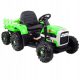  SUPER FAST BATTERY TRACTOR WITH TRAILER, SOFT WHEELS, SOFT SEATS