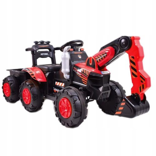  TRACTOR, BATTERY EXCAVATOR + TRAILER, REMOTE CONTROL /HT9158