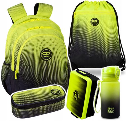  OMBRE GRADIENT LEMON COOLPACK SCHOOL BACKPACK 21L + 5 more products