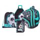  Football Goal School Set School Bag Pencil Case Sack Apron Bambino