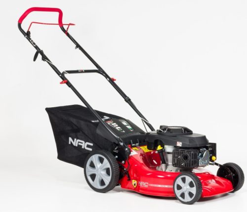  Petrol lawn mower with NAC basket, 146 cm³ capacity. Basket 60 l 46 cm