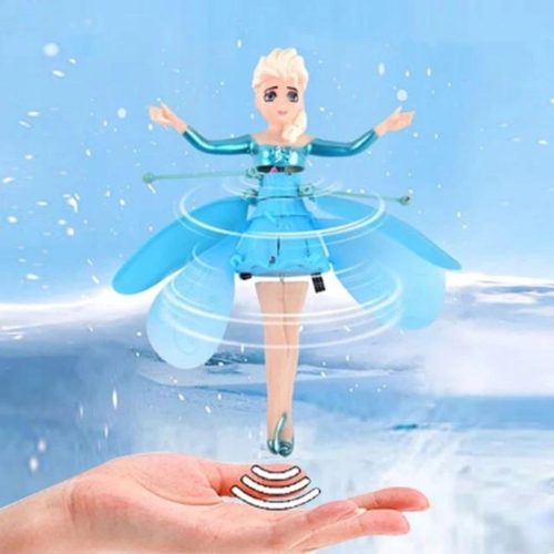  ELSA DOLL HAND CONTROLLED TOY FLYING FAIRY WINGS GIFT USB