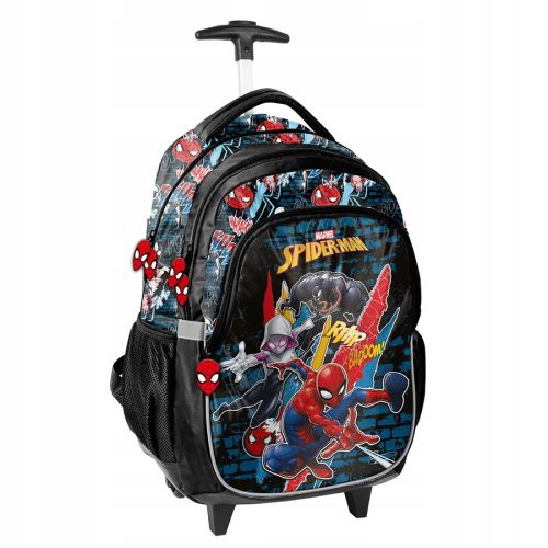  SCHOOL BACKPACK ON WHEELS Trolley SPIDERMAN PASO