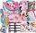  6-IN-1 SCHOOL BACKPACK, MINNIE MOUSE PENCIL CASE, BAG, DERFORM STICKERS