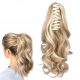  Hairpiece for medium length synthetic blonde hair NCDSHAIR