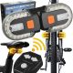  BICYCLE INDICATORS DIRECTION BICYCLE LAMP REAR SIGNAL SIGNAL USB REMOTE CONTROL