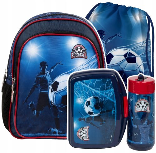  Derform School Backpack with Multiple Compartments Blue Shades + 2 more products