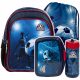  Derform School Backpack with Multiple Compartments Blue Shades + 2 more products