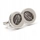  SMALL SILVER EARRINGS SILVER 925 LEAF ETHNIC PATTERN SCREW