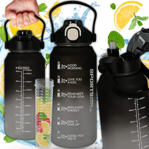  Kuketo Bottle 2000 ml black