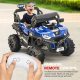  BUGGY car battery operated car for children LEATHER + 2 x ACU + REMOTE CONTROL