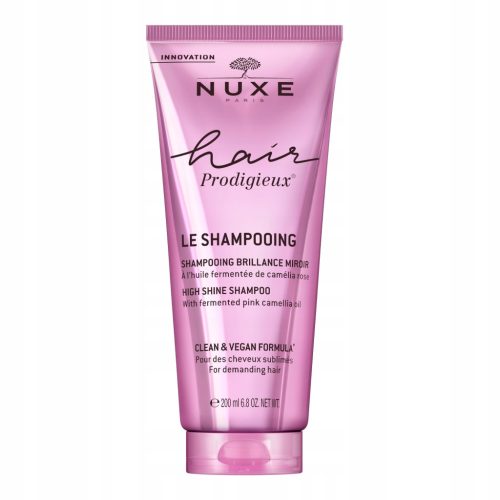 Nuxe Hair Prodigieux Glossing Shampoo for Luscious Shine and Fragrance, 200 ml