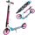  RAVEN Galaxia Blue/Pink 200 mm Scooter with basket, bell, LED wheels