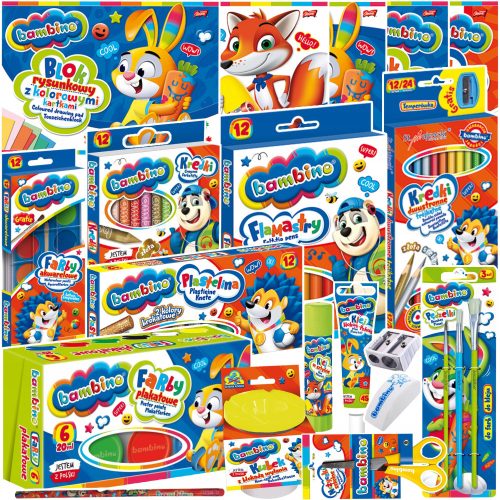  BAMBINO SCHOOL LAYET LARGE ART SET FOR SCHOOL XXL