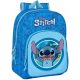  Kindergarten backpack with multiple compartments Lilo and Stitch Safta boys, girls shades of blue, multicolored