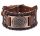  BRACELET leather BROWN vikings VEGVISIR brown SLAVIC viking