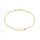  GOLD BRACELET WITH PLATE ENGRAVING 333