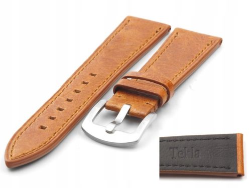  Tekla T-066.03 18mm Leather Watch Strap