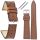  Tekla T-066.03B 18mm Leather Watch Strap