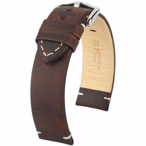  Brown leather strap 20mm hirsch ranger