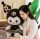  LARGE MASCOT KUROMI CAT PLUSH TOY CREWMATE BEAR 70cm