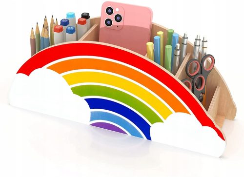  Multifunctional Rainbow Desk Organizer