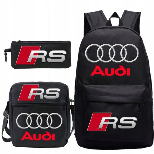 Audi multi-purpose school backpack, multi-colored