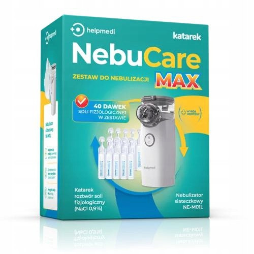  HelpMedi NebuCare MAX Nebulizer Kit Gray