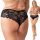  FULL LACE STRING with high waist PLUS SIZE fenome BLACK 42/44