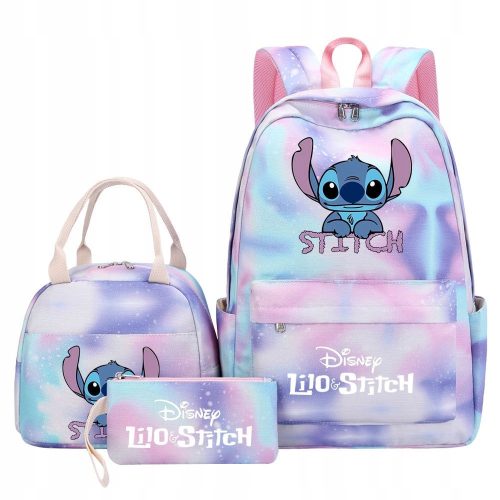  SCHOOL BACKPACK SET PENCIL CASE BAG Stitch 3-pcs