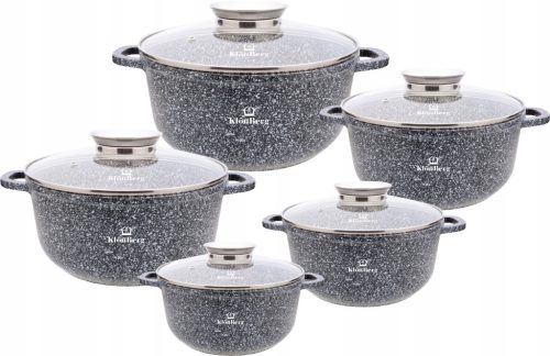  KlönBerg ceramic pot set, 10 pcs.