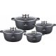  KlonBerg PREMIUM aluminum pot set, 8 pcs.