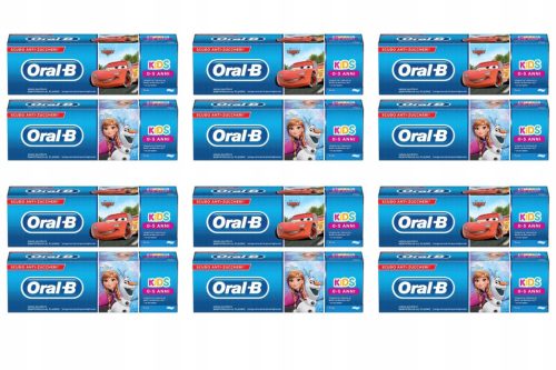  Oral-B Kids Toothpaste for Children 12x75 ml Frozen&Cars