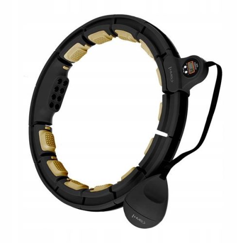  Hula hoop with studs HMS 96 cm black