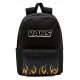  VANS Multi-Compartment School Backpack, Black, 18 Years