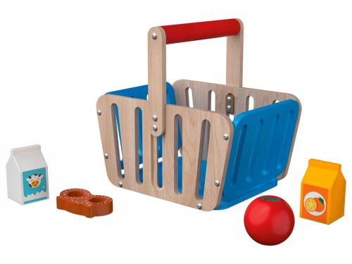  Wooden Shopping Basket for Children PlayTive