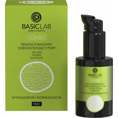  BasicLab Acid Peeling Cleanse clogged pores, peeling against blackheads