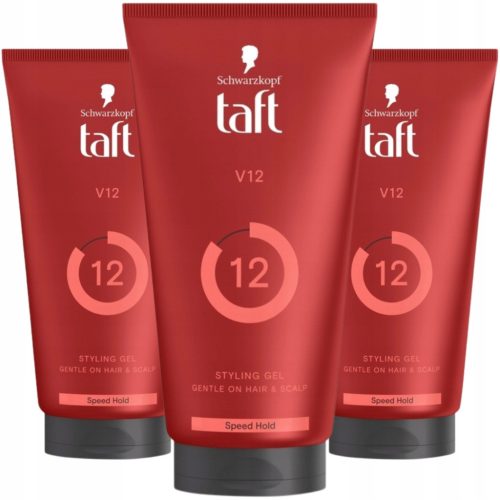  Taft Looks V12 Power Gel Haargel 3x150ml