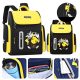  Pokemon black school backpack with multiple compartments