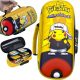  Expandable pencil case, spacious, Pikachu, Pokemon, 3D print with Easter effect