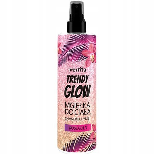  VENITA TRENDY GLOW ILLUMINATING BODY MIST - ROSE GOLD